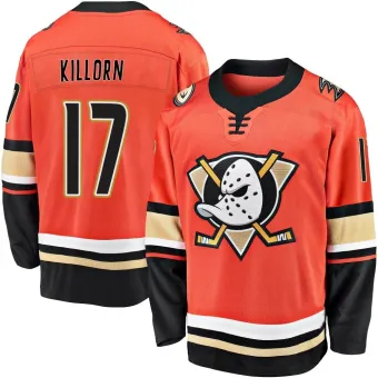 Men's Alex Killorn Anaheim Ducks 2019/20 Alternate Premier Jersey - Orange Breakaway