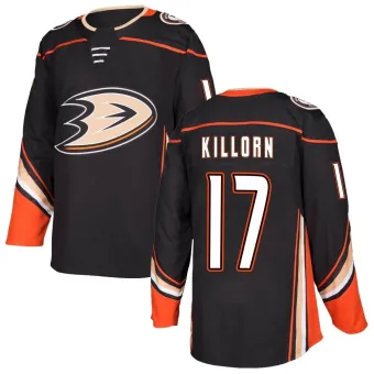 Men's Alex Killorn Anaheim Ducks Home Jersey - Black Authentic