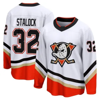 Men's Alex Stalock Anaheim Ducks Special Edition 2.0 Jersey - White Breakaway