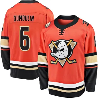 Men's Brian Dumoulin Anaheim Ducks 2019/20 Alternate Premier Jersey - Orange Breakaway