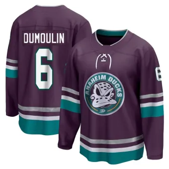 Men's Brian Dumoulin Anaheim Ducks 30th Anniversary Premier Jersey - Purple Breakaway