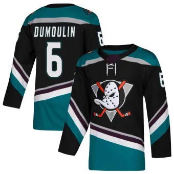 Men's Brian Dumoulin Anaheim Ducks Teal Alternate Jersey - Black Authentic