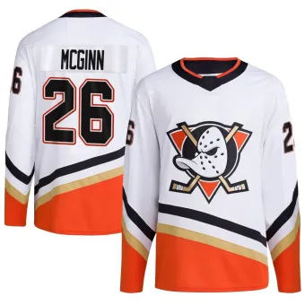 Men's Brock McGinn Anaheim Ducks Reverse Retro 2.0 Jersey - White Authentic