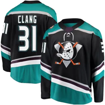 Men's Calle Clang Anaheim Ducks Alternate Jersey - Black Breakaway