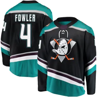 Men's Cam Fowler Anaheim Ducks Alternate Jersey - Black Breakaway