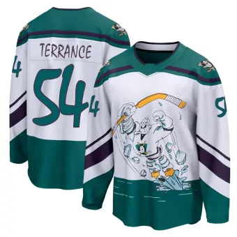 Men's Carey Terrance Anaheim Ducks 2020/21 Special Edition Jersey - White Breakaway