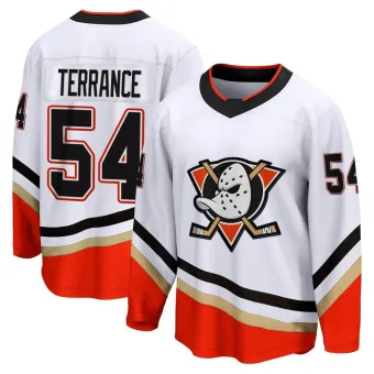 Men's Carey Terrance Anaheim Ducks Special Edition 2.0 Jersey - White Breakaway