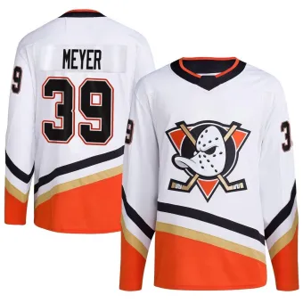 Men's Carson Meyer Anaheim Ducks Reverse Retro 2.0 Jersey - White Authentic