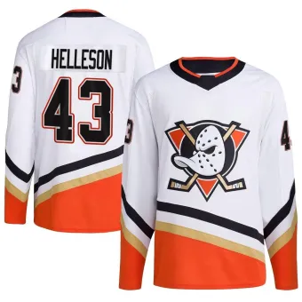 Men's Drew Helleson Anaheim Ducks Reverse Retro 2.0 Jersey - White Authentic