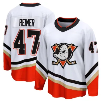 Men's James Reimer Anaheim Ducks Special Edition 2.0 Jersey - White Breakaway