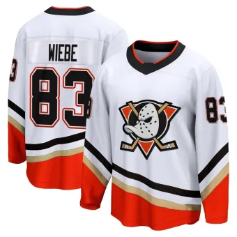 Men's Jaxsen Wiebe Anaheim Ducks Special Edition 2.0 Jersey - White Breakaway