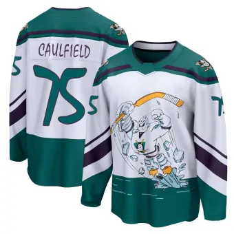 Men's Judd Caulfield Anaheim Ducks 2020/21 Special Edition Jersey - White Breakaway