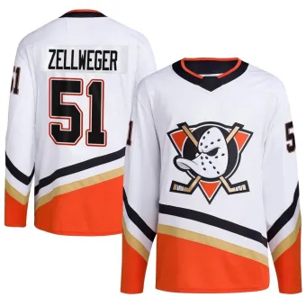 Men's Olen Zellweger Anaheim Ducks Reverse Retro 2.0 Jersey - White Authentic