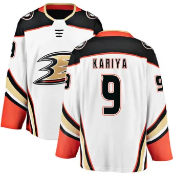 Men's Paul Kariya Anaheim Ducks Away Jersey - White Authentic