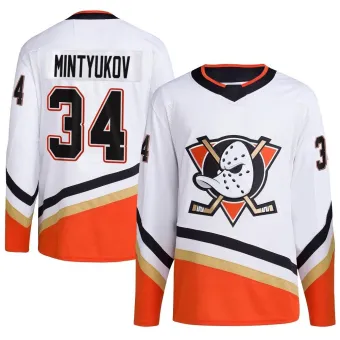 Men's Pavel Mintyukov Anaheim Ducks Reverse Retro 2.0 Jersey - White Authentic