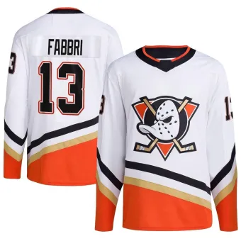 Men's Robby Fabbri Anaheim Ducks Reverse Retro 2.0 Jersey - White Authentic