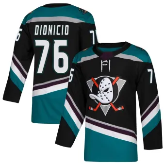 Men's Rodwin Dionicio Anaheim Ducks Teal Alternate Jersey - Black Authentic