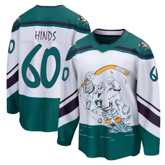 Men's Tyson Hinds Anaheim Ducks 2020/21 Special Edition Jersey - White Breakaway