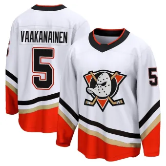 Men's Urho Vaakanainen Anaheim Ducks Special Edition 2.0 Jersey - White Breakaway