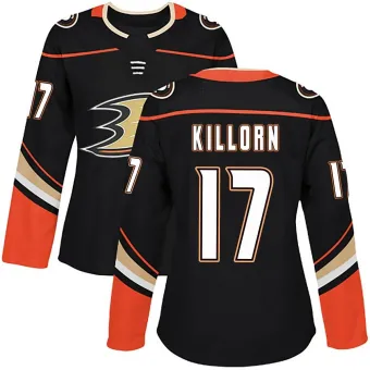 Women's Alex Killorn Anaheim Ducks Home Jersey - Black Authentic