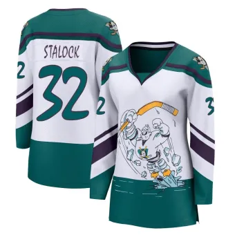 Women's Alex Stalock Anaheim Ducks 2020/21 Special Edition Jersey - White Breakaway