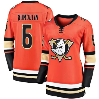 Women's Brian Dumoulin Anaheim Ducks 2019/20 Alternate Premier Jersey - Orange Breakaway