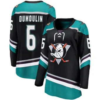 Women's Brian Dumoulin Anaheim Ducks Alternate Jersey - Black Breakaway