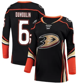 Women's Brian Dumoulin Anaheim Ducks Home Jersey - Black Breakaway