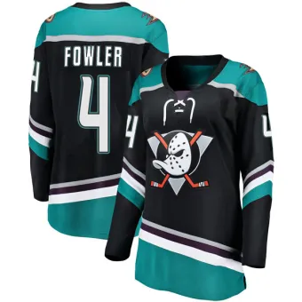 Women's Cam Fowler Anaheim Ducks Alternate Jersey - Black Breakaway