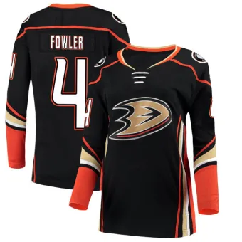 Women's Cam Fowler Anaheim Ducks Home Jersey - Black Authentic