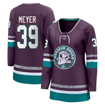 Women's Carson Meyer Anaheim Ducks 30th Anniversary Premier Jersey - Purple Breakaway