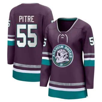 Women's Coulson Pitre Anaheim Ducks 30th Anniversary Premier Jersey - Purple Breakaway