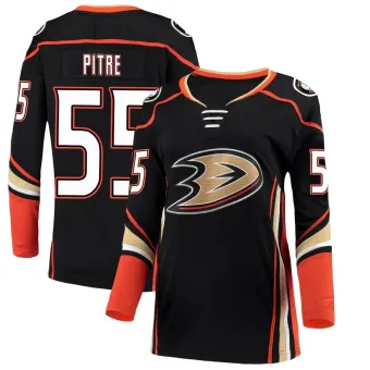 Women's Coulson Pitre Anaheim Ducks Home Jersey - Black Breakaway