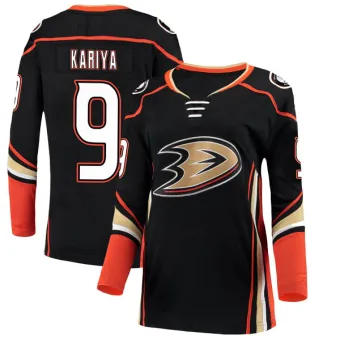 Women's Paul Kariya Anaheim Ducks Home Jersey - Black Authentic