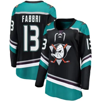 Women's Robby Fabbri Anaheim Ducks Alternate Jersey - Black Breakaway