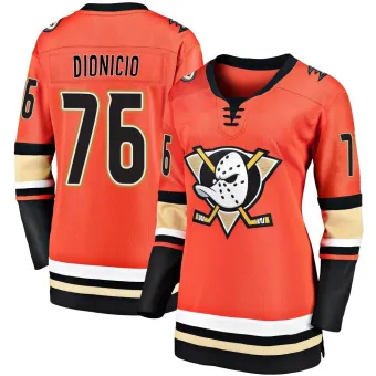 Women's Rodwin Dionicio Anaheim Ducks 2019/20 Alternate Premier Jersey - Orange Breakaway