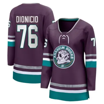 Women's Rodwin Dionicio Anaheim Ducks 30th Anniversary Premier Jersey - Purple Breakaway