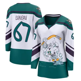 Women's Tristan Luneau Anaheim Ducks 2020/21 Special Edition Jersey - White Breakaway