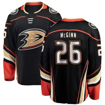 Youth Brock McGinn Anaheim Ducks Home Jersey - Black Breakaway