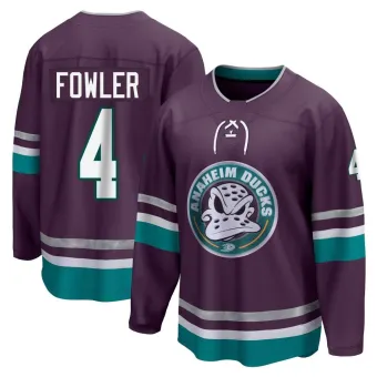 Youth Cam Fowler Anaheim Ducks 30th Anniversary Premier Jersey - Purple Breakaway