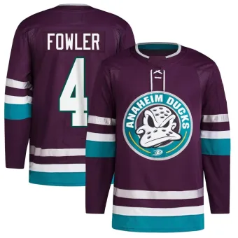 Youth Cam Fowler Anaheim Ducks 30th Anniversary Primegreen Jersey - Purple Authentic