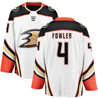 Youth Cam Fowler Anaheim Ducks Away Jersey - White Authentic