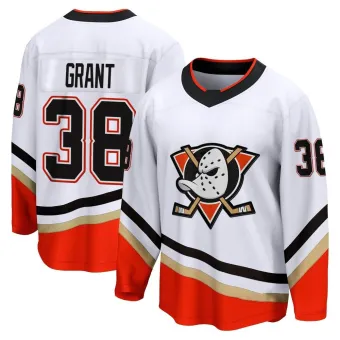 Youth Derek Grant Anaheim Ducks Special Edition 2.0 Jersey - White Breakaway