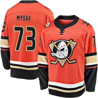 Youth Jan Mysak Anaheim Ducks 2019/20 Alternate Premier Jersey - Orange Breakaway