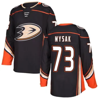 Youth Jan Mysak Anaheim Ducks Home Jersey - Black Authentic