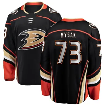 Youth Jan Mysak Anaheim Ducks Home Jersey - Black Breakaway