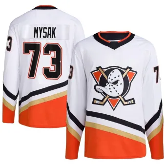 Youth Jan Mysak Anaheim Ducks Reverse Retro 2.0 Jersey - White Authentic