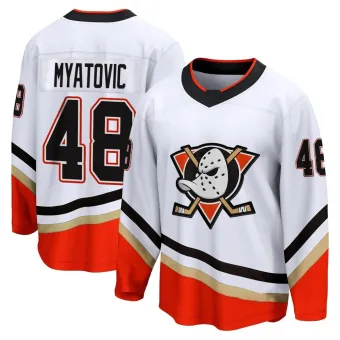 Youth Nico Myatovic Anaheim Ducks Special Edition 2.0 Jersey - White Breakaway