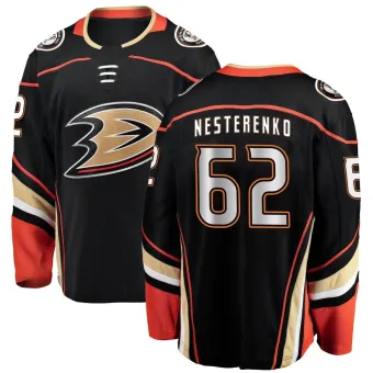 Youth Nikita Nesterenko Anaheim Ducks Home Jersey - Black Breakaway