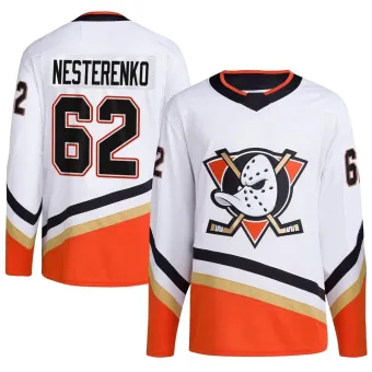 Youth Nikita Nesterenko Anaheim Ducks Reverse Retro 2.0 Jersey - White Authentic